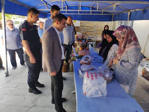 İlçemizde Kuran Kurslarımız Yararına Kermes Düzenlendi
